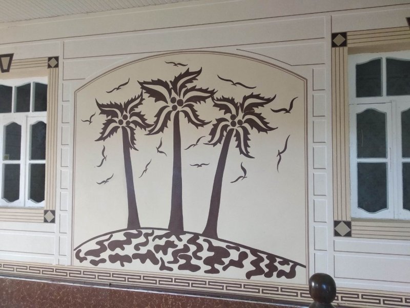 Трафареты для фасада дома