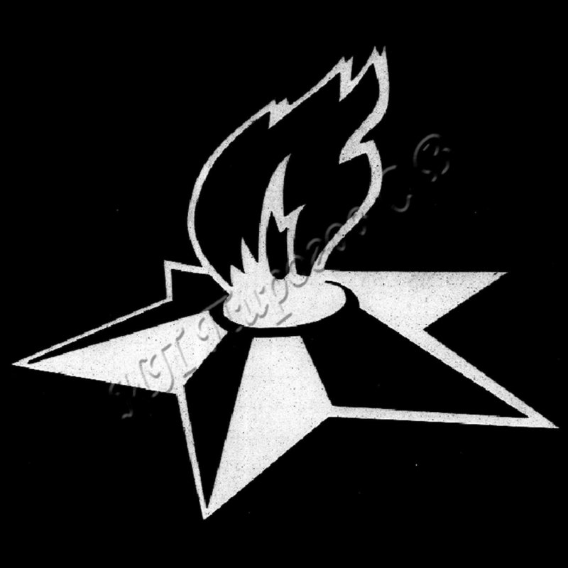 Вечный огонь шаблон