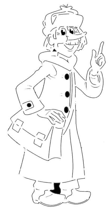 Герои Простоквашино почтальон Печкин