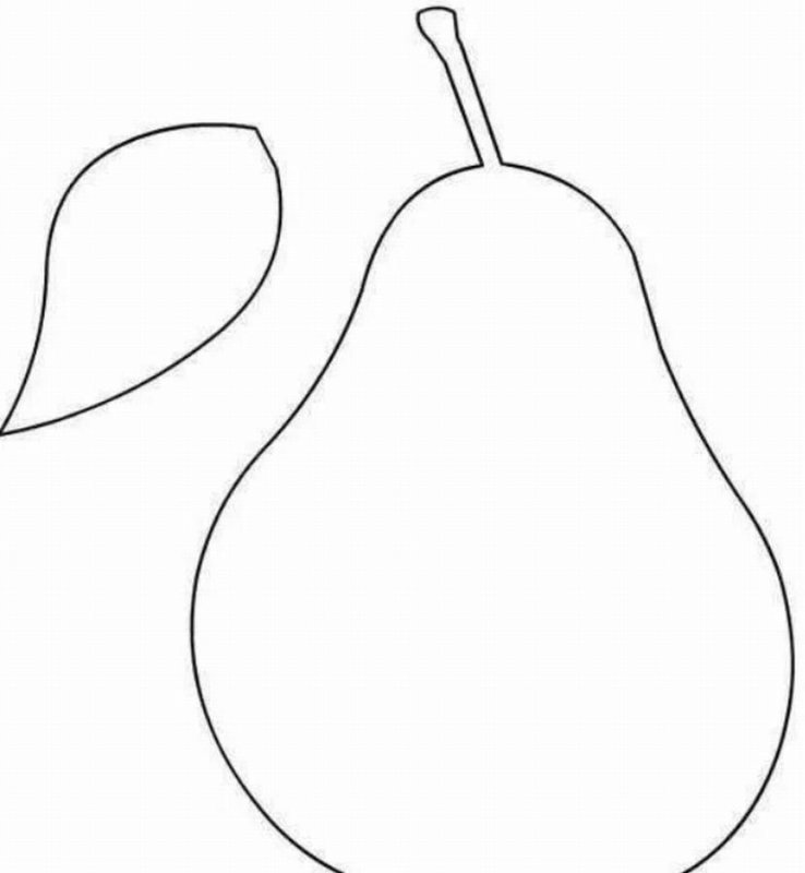 Аппликация фрукты