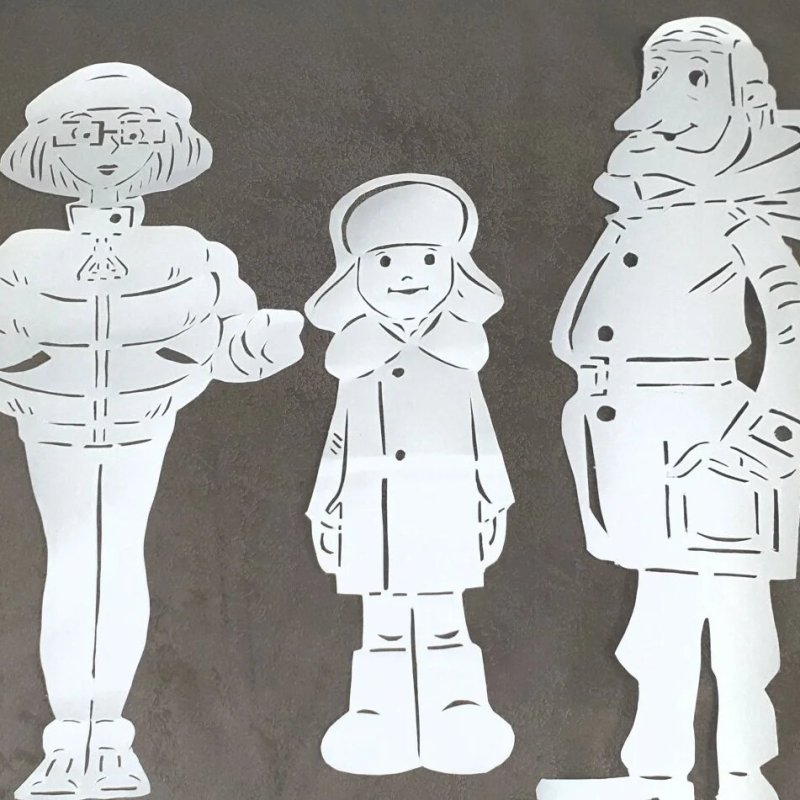 Вытанки Простоквашино новогодние