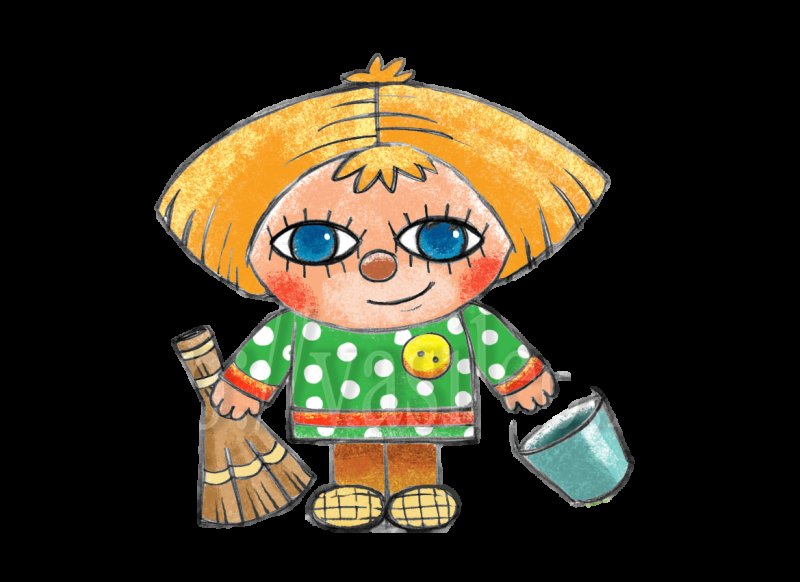 Домовёнок Кузя рисуунок