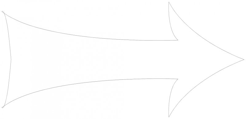 Шаблон стрелки