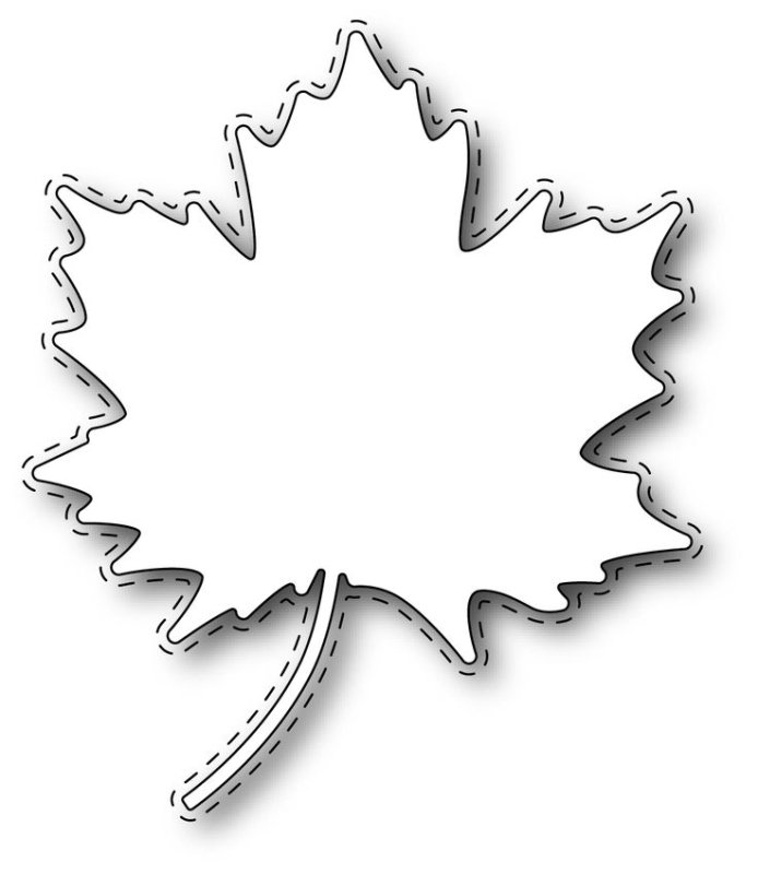 Трафарет листьев для вырезания