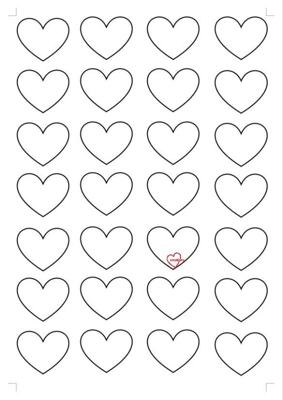 Трафарет макаронс а 3 5 см