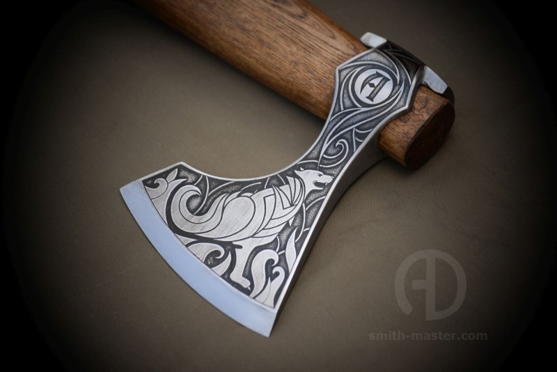 Травление топора