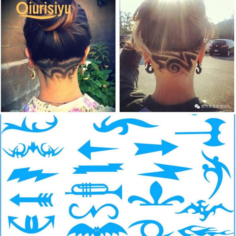 Трафареты для Хаир тату