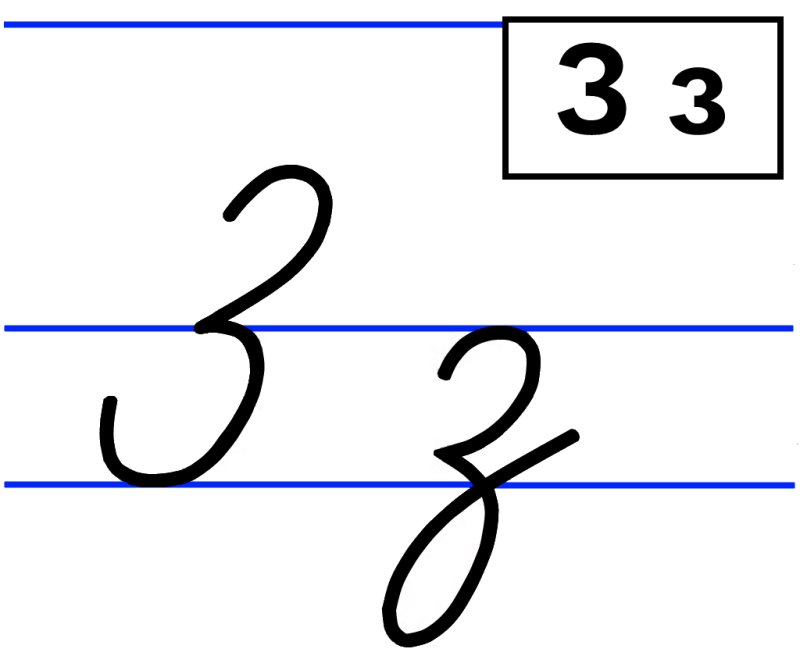 Буква з прописная