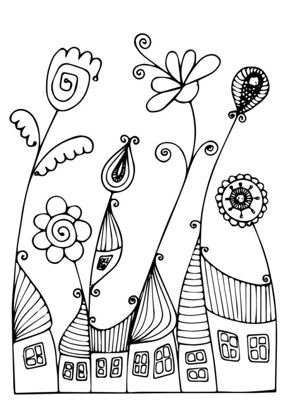 Зентангл для детей