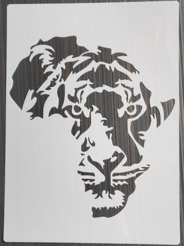 Трафарет быка