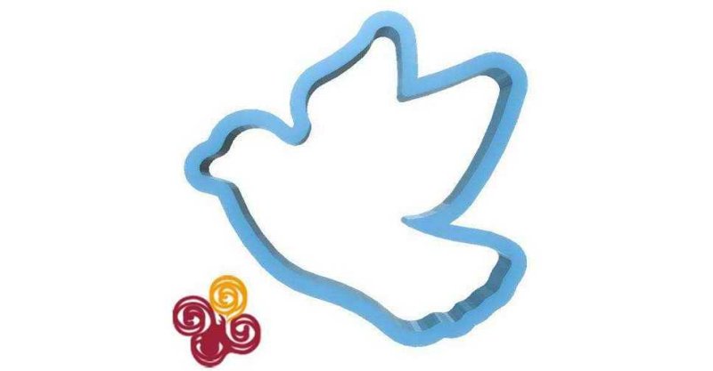 Вырубка голубь для пряников