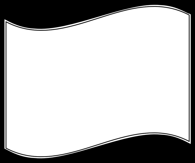 Флажок контур