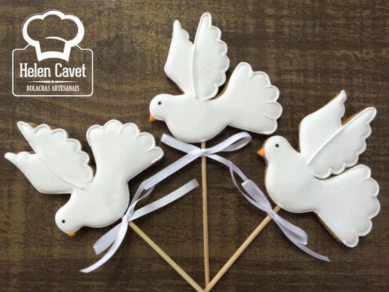 Пряник Пасхальный с голубями