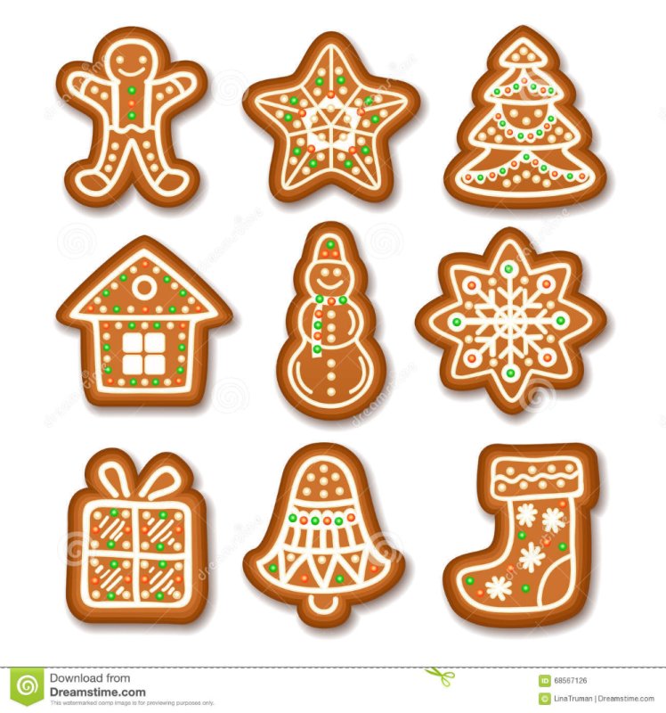 Нарисовать пряник