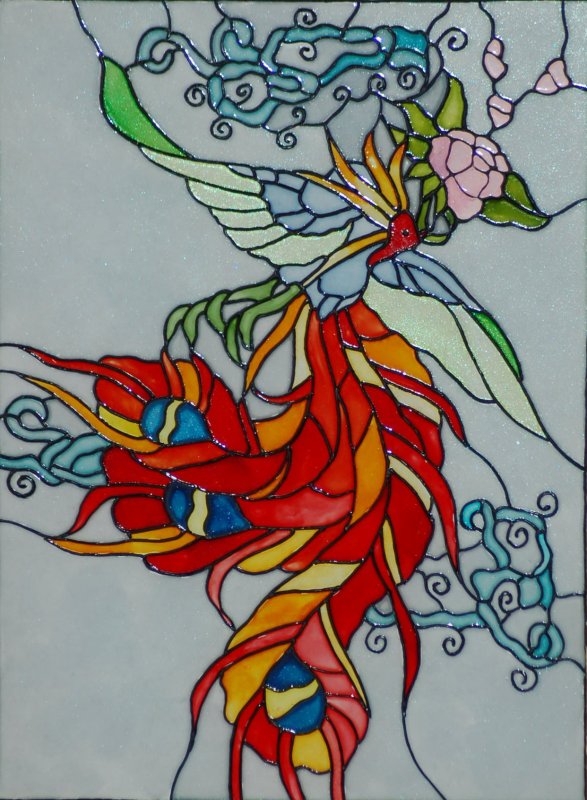 Расписной витраж