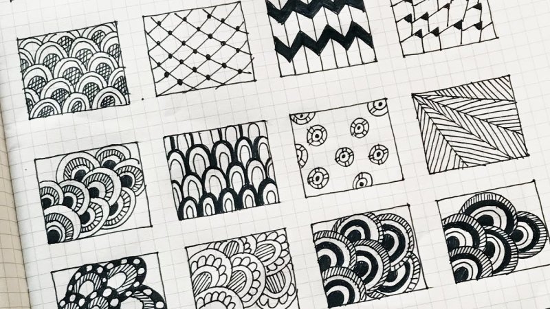 Зентангл танглы