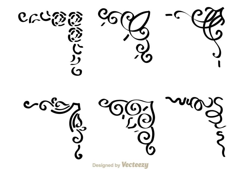 Угловой узор