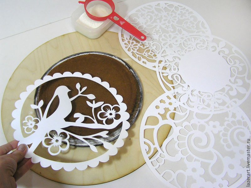 Трафарет кондитерский для тортов