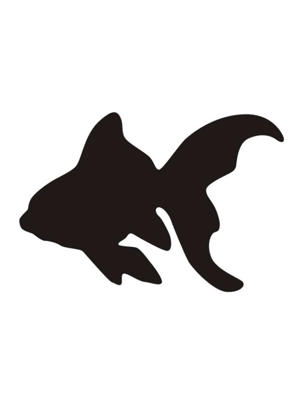 Трафарет рыбы