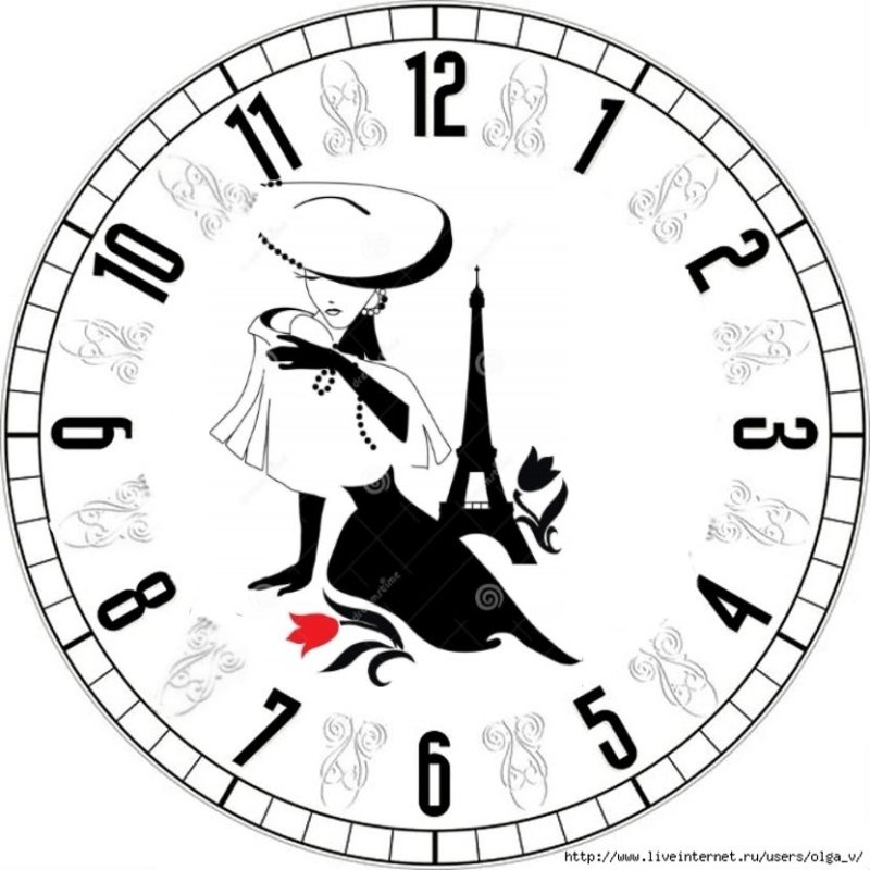 Циферблат для настенных часов