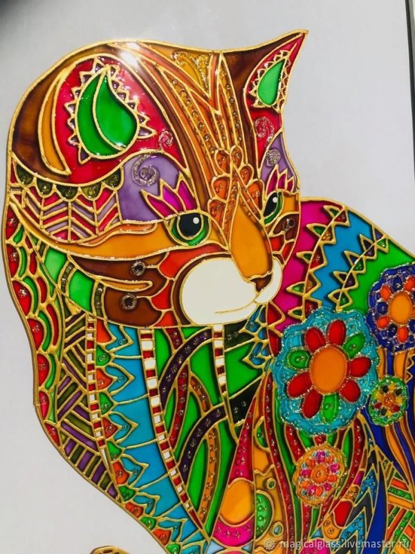 Витражная роспись по стеклу