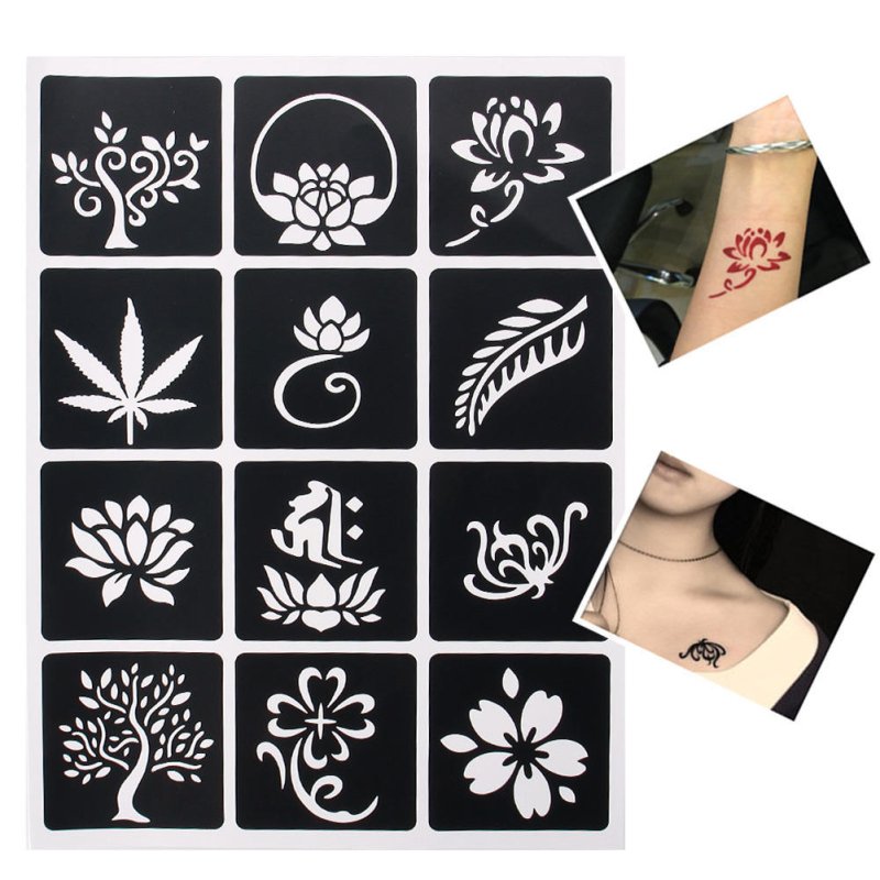 Трафарет лист для аэрографии