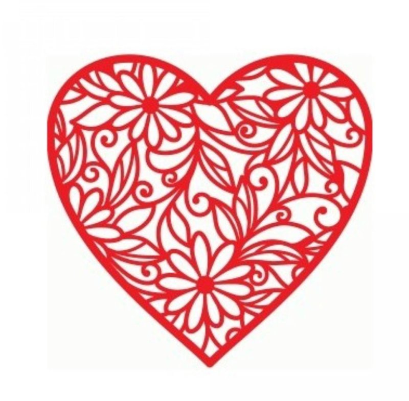 Ажурное сердце