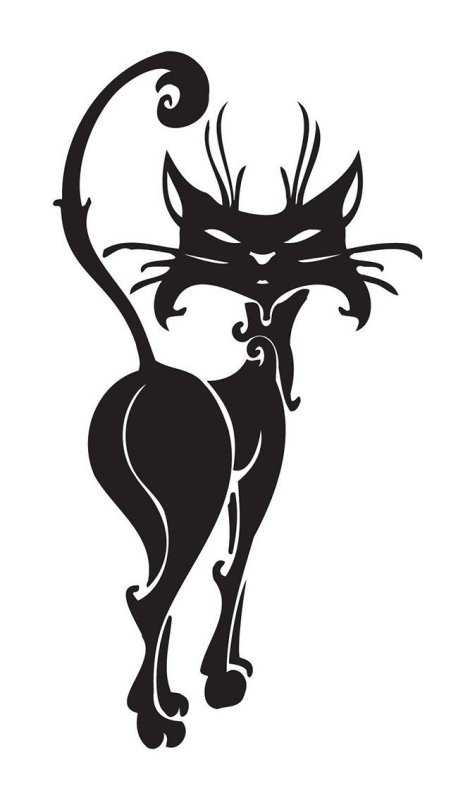 Тату кошка эскизы