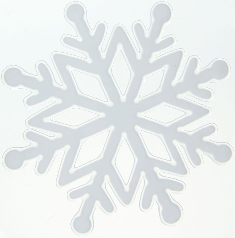 Снежинки на стекла