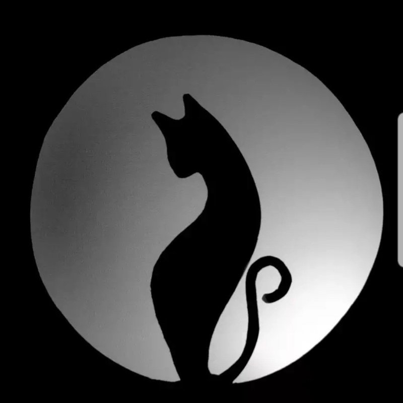 Силуэт кошки