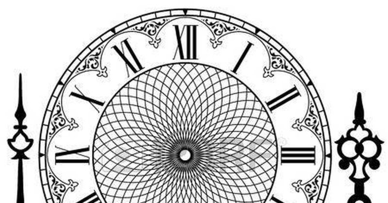 Циферблат часов