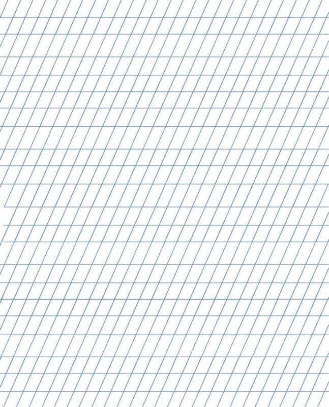 Разлиновка узкая линия а4