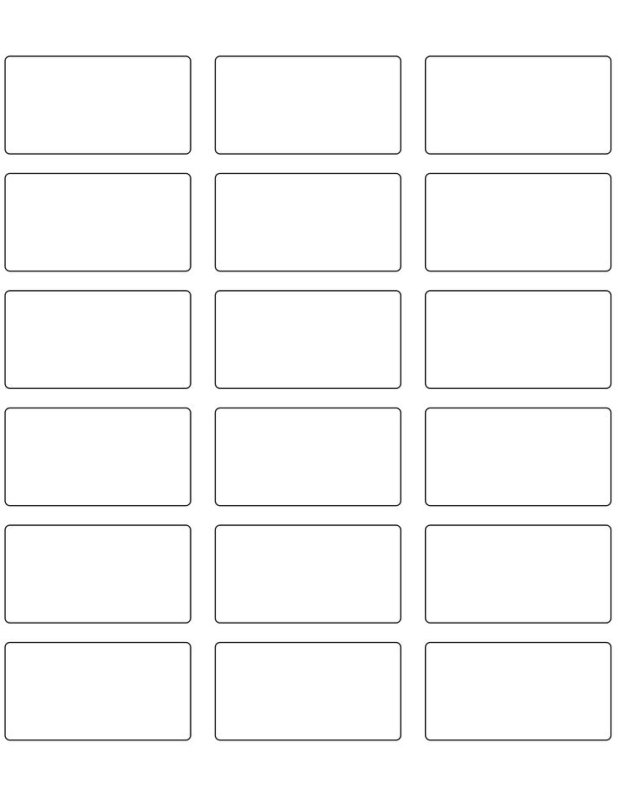 Макет ценников для печати