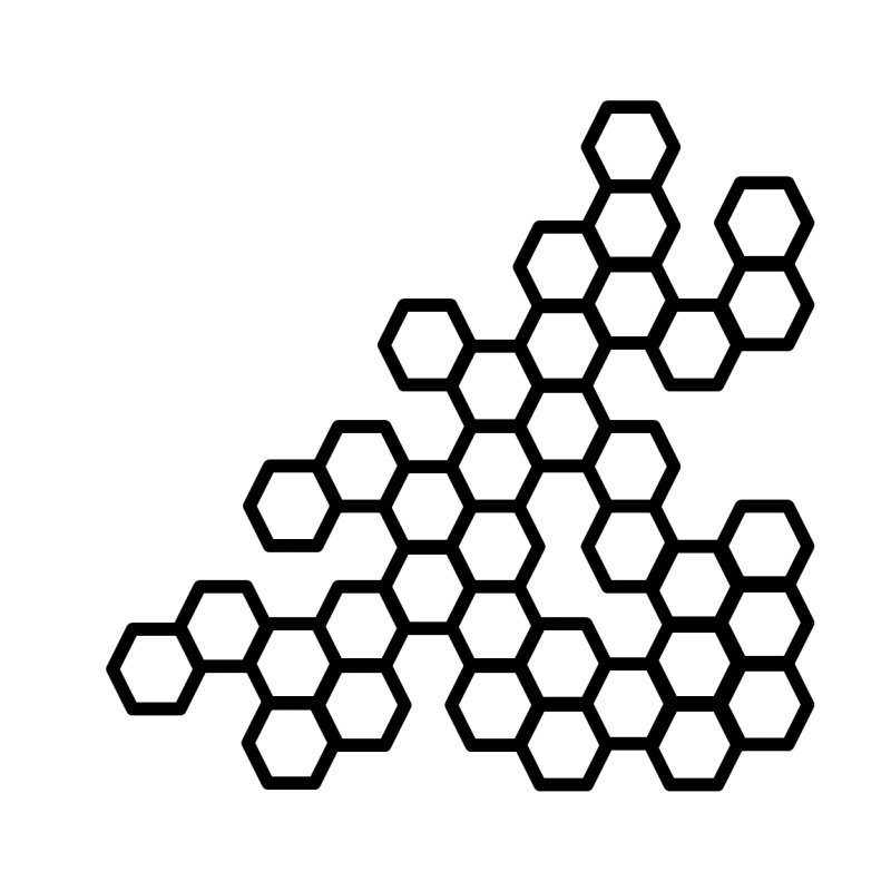 Соты пчелиные рисунок