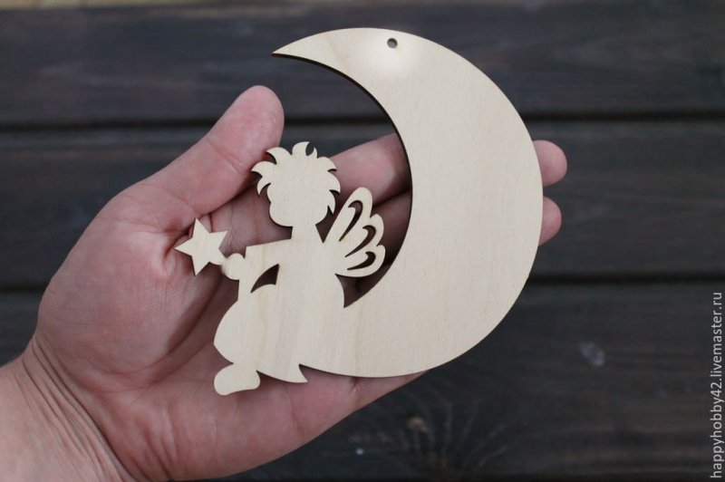 Новогодние украшения из фанеры