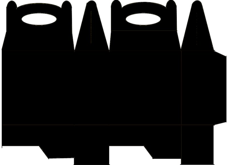 Развертки подарочных коробок