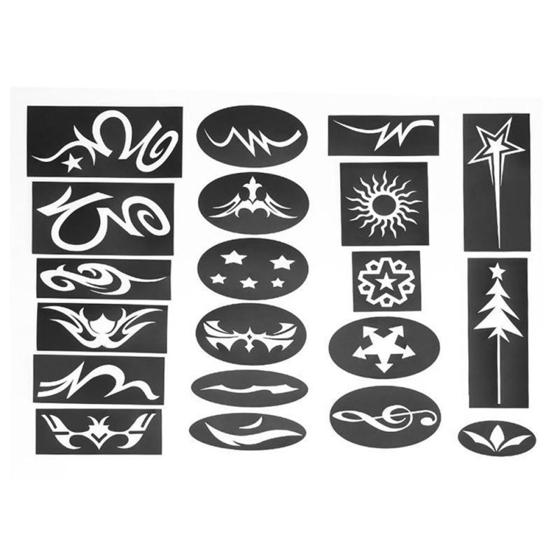 Трафареты причесок