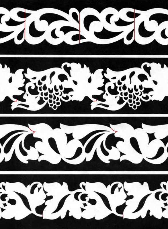 Орнаментальная резьба прорезная