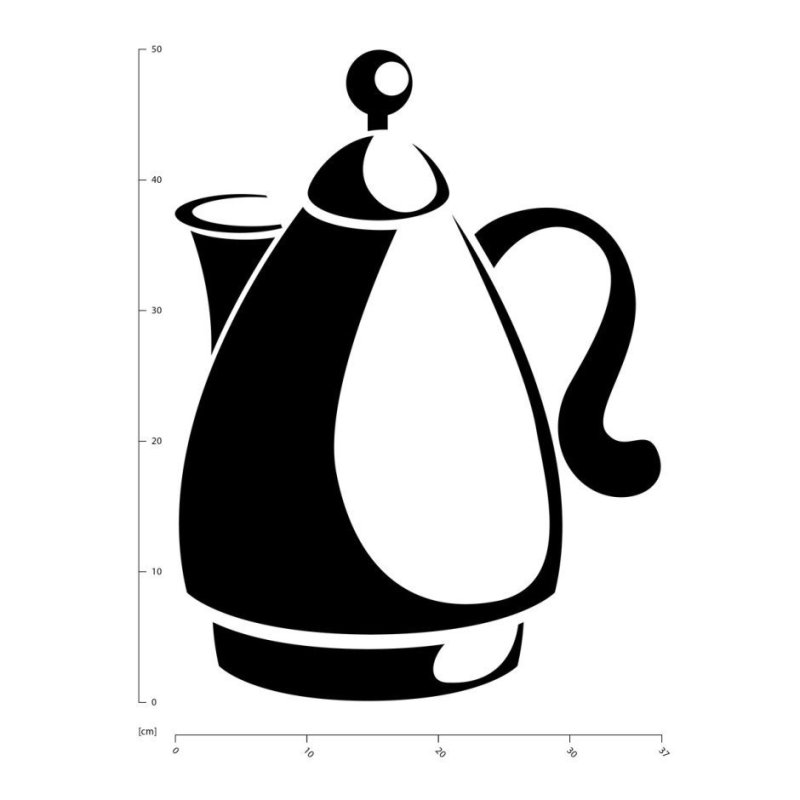 Трафарет "чайник"