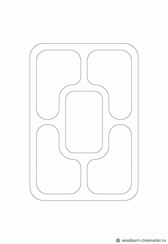 Лекала для менажниц