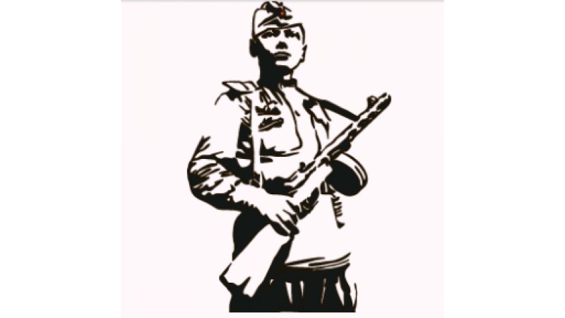 Рисунок солдату