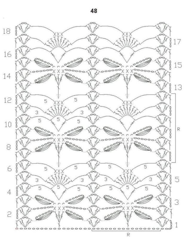 Узоры крючком