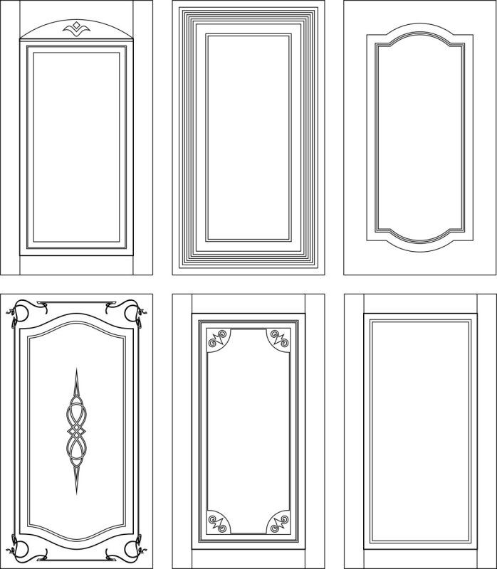 Фасад фрезеровка Браво