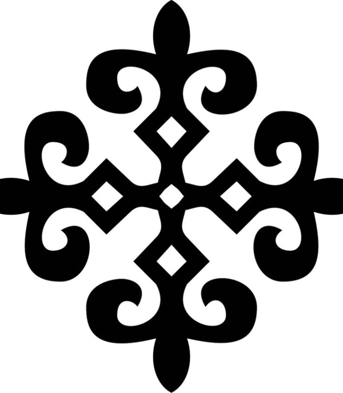 Оймо-чийме. Казахские орнаменты и узоры