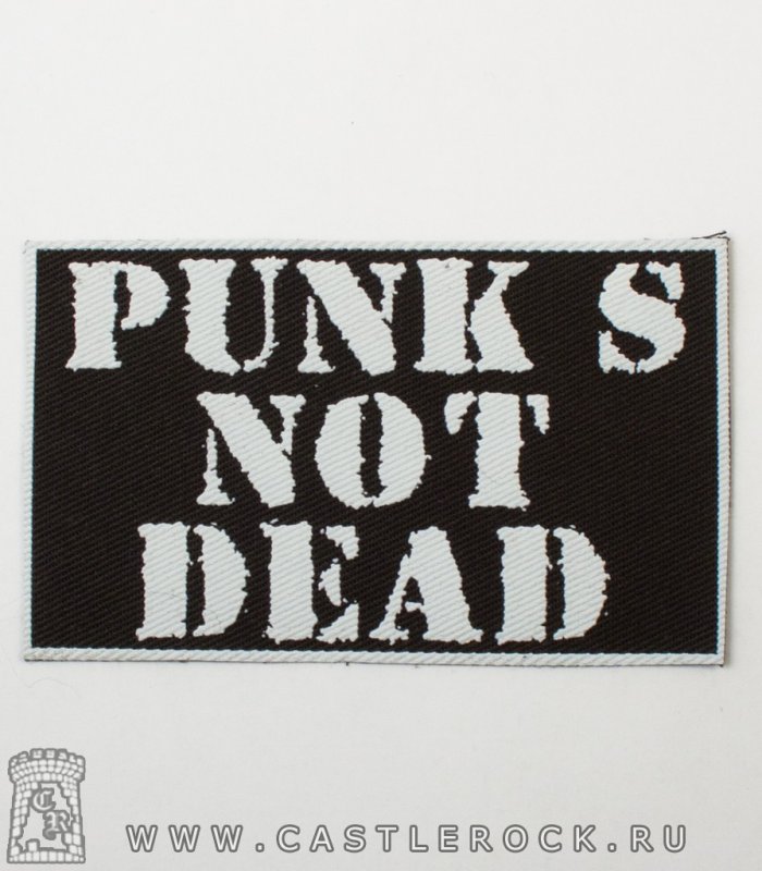 ПАНКС нот дед нашивка
