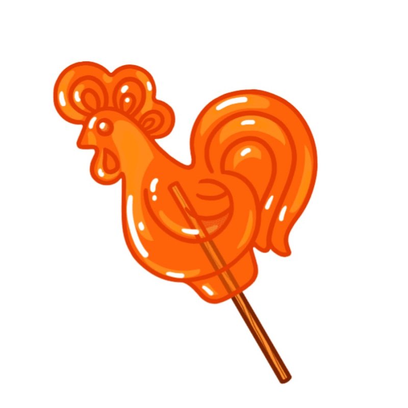 Петушок на палочке