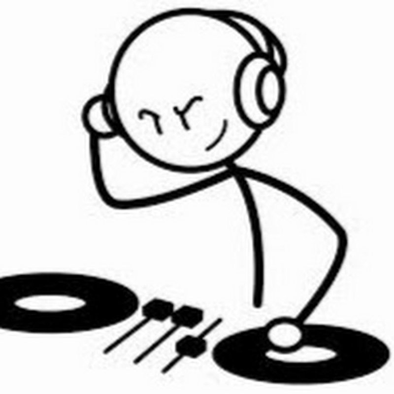 Диджей рисунок