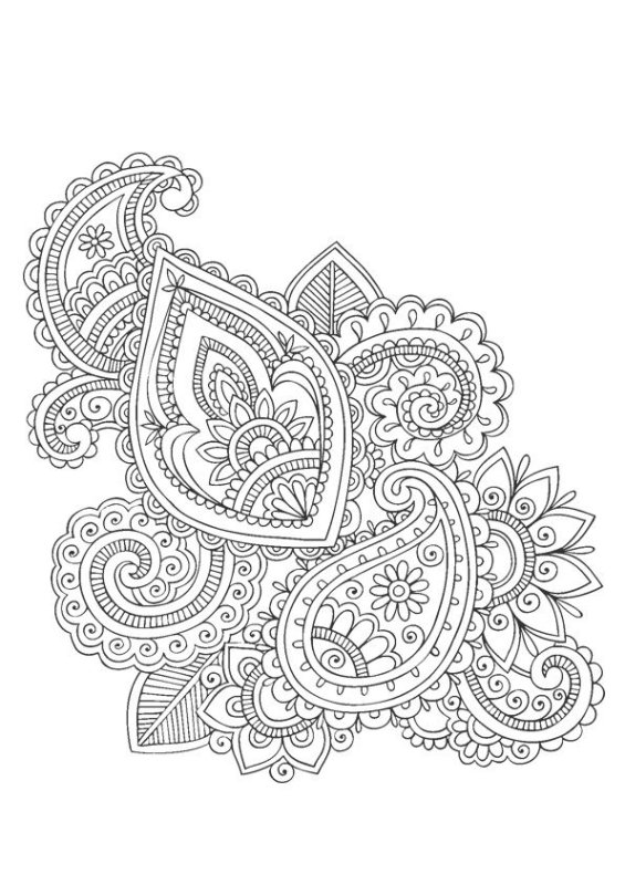 Точечная роспись трафареты