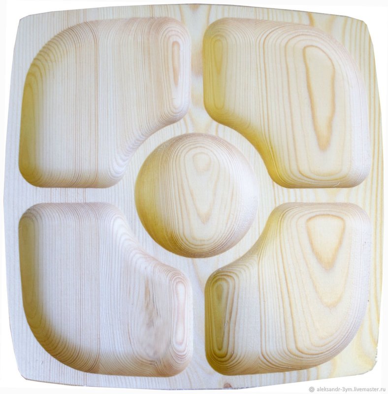 Менажница из фанеры