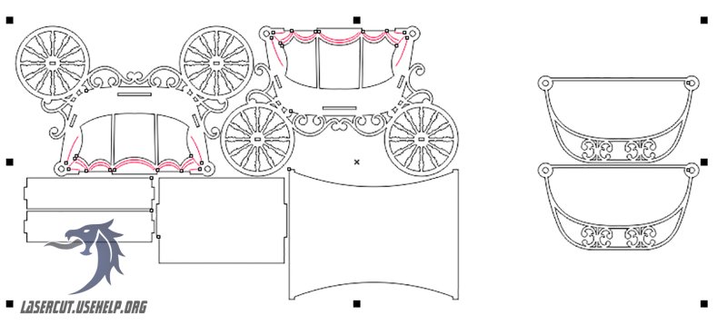 Карета чертеж